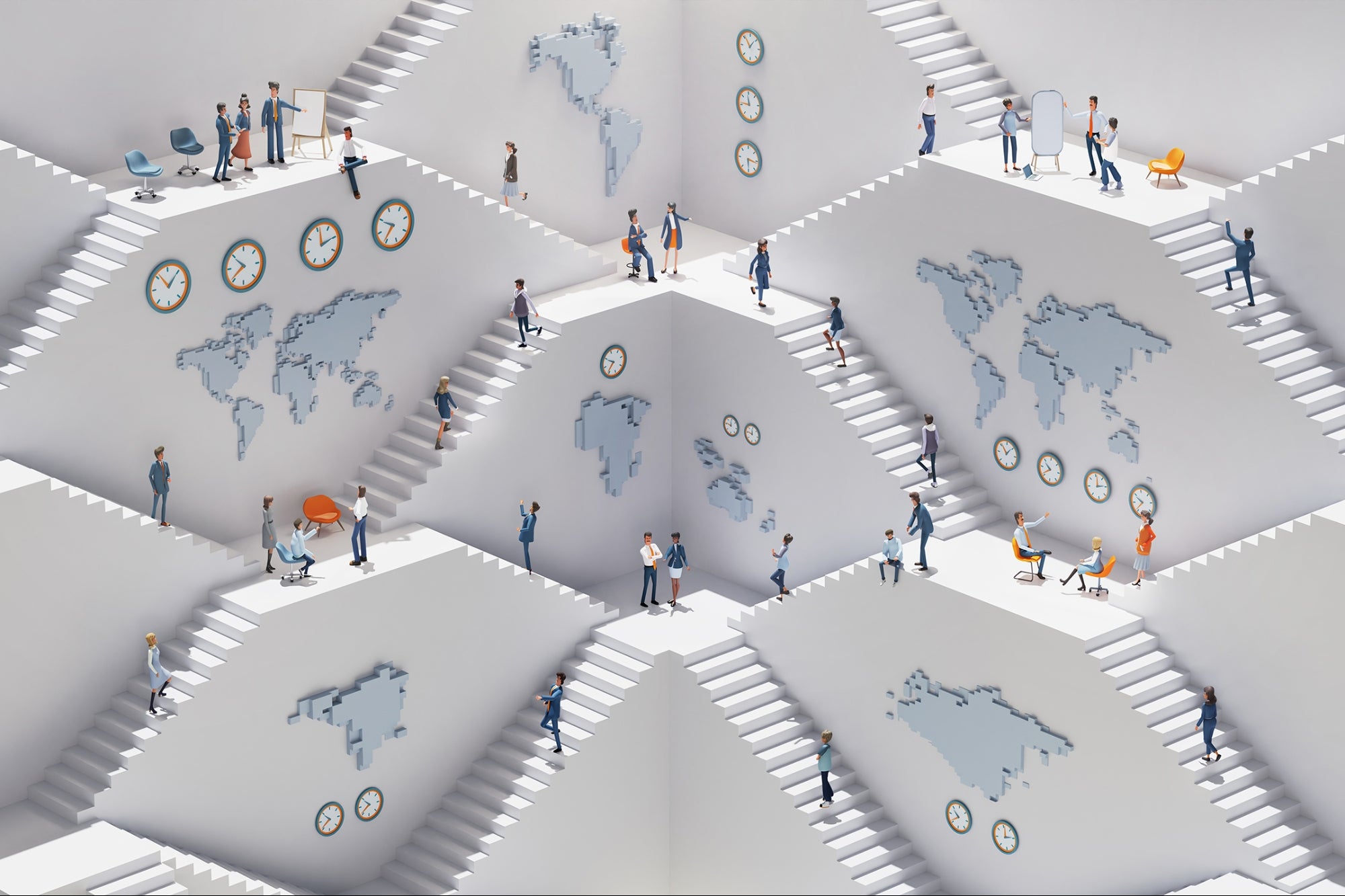 Emprego 75 pessoas em 10 países - aqui estão as três habilidades que me ajudaram a construir minha equipe global