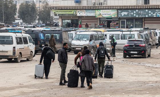 A ONU Refugee Agency pede maior investimento em retornados sírios