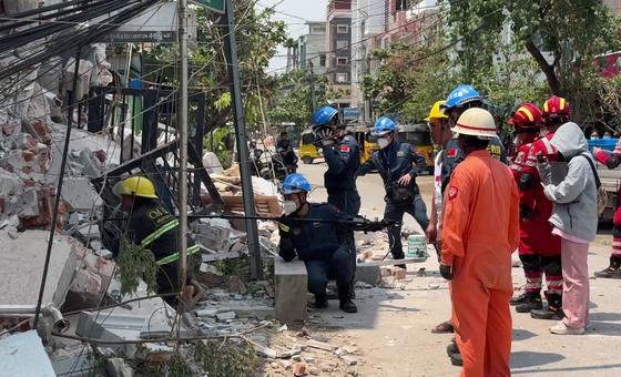 Terremoto de Mianmar mais recente: comunidades inteiras achatadas, as equipes de ajuda dizem