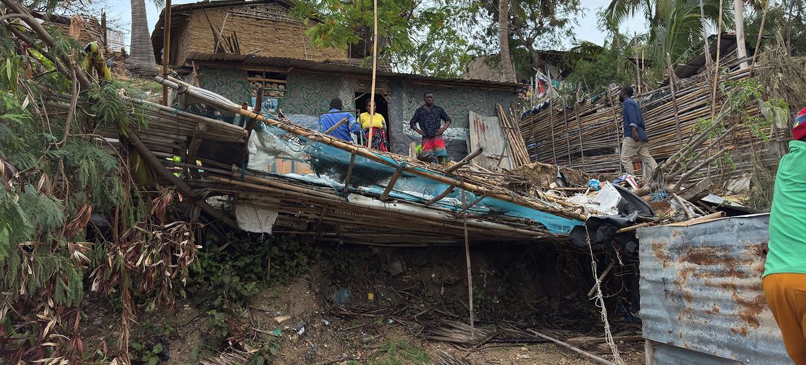 O norte de Moçambique está atolado no que foi descrito como um "crise tripla" -Violência e insegurança, choques climáticos e agitação pós-eleitoral. (Foto de arquivo)