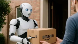 Quem toca a campainha? Amazon testa robô humanoide para entregas