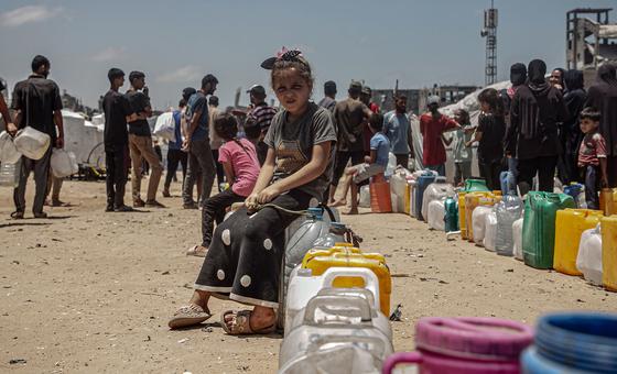 Fome e uma onda de calor atormentar a faixa de Gaza