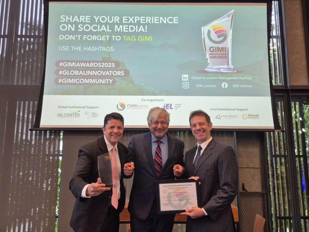 Curitiba recebe o GIMI Awards como entidade governamental