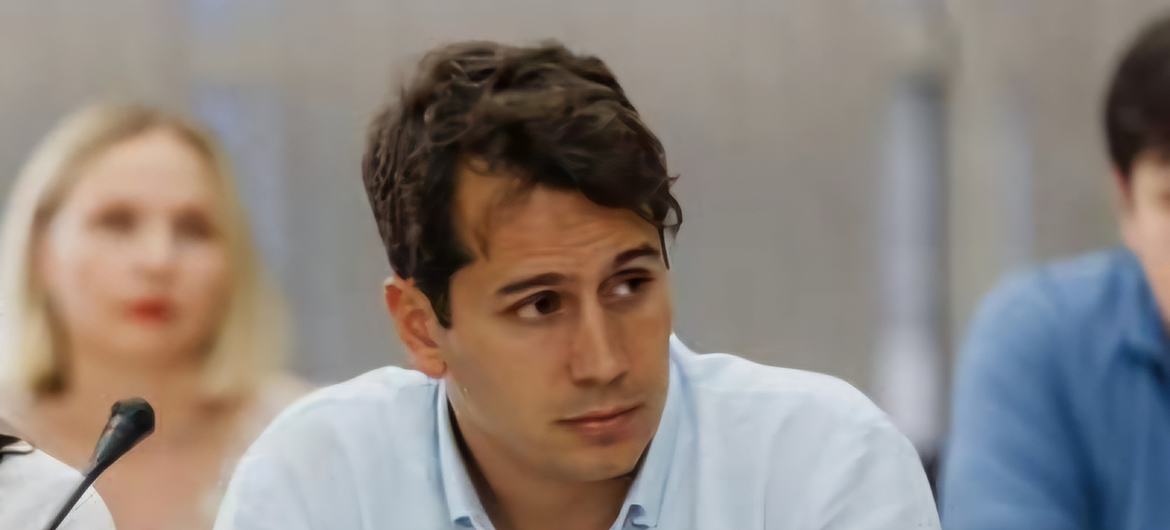 Federico Sersale, chefe do escritório do ACNUR no Dnipro.