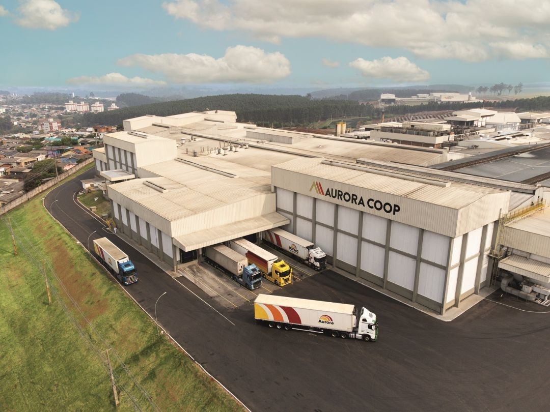 Aurora Coop eleva vendas em 8,3% em 2025