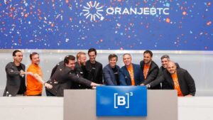 Com 73% de queda desde IPO, OranjeBTC tem pior quadrimestre de estreia da década