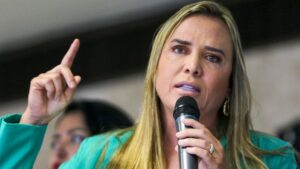 A governadora do Distrito Federal, Celina Leão. (Foto: Fabio Rodrigues Pozzebom/ Agência Brasil)