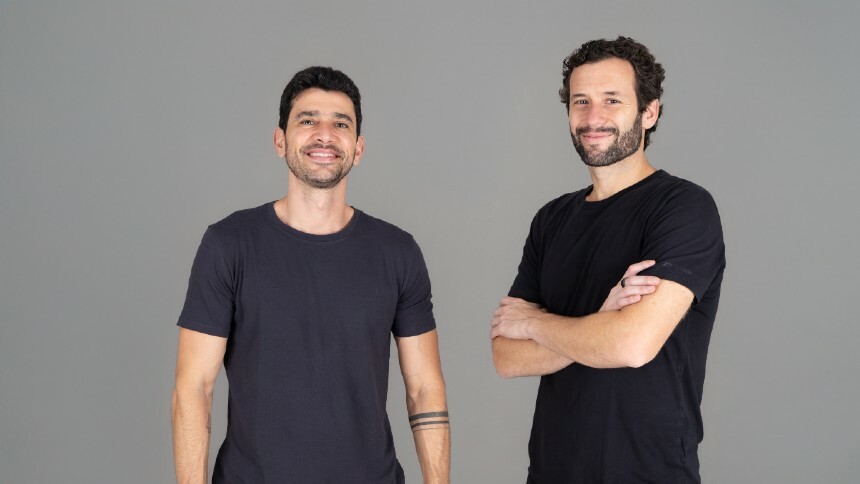 Os fundadores da BPool Daniel Prianti e Beto Sirotsky