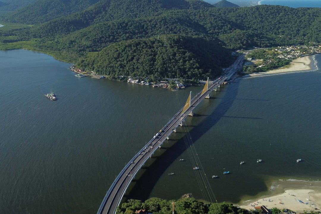 Ponte de Guaratuba é a primeira do país construída com concreto autoadensável